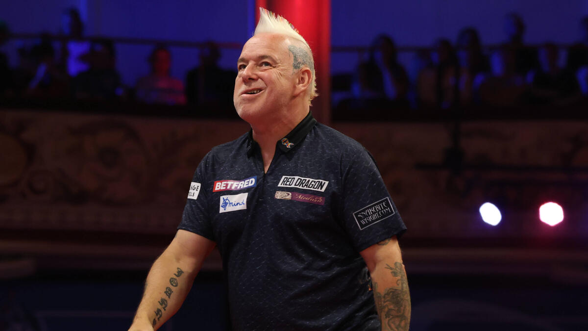 Neigt sich Peter Wrights Darts-Karriere dem Ende zu?