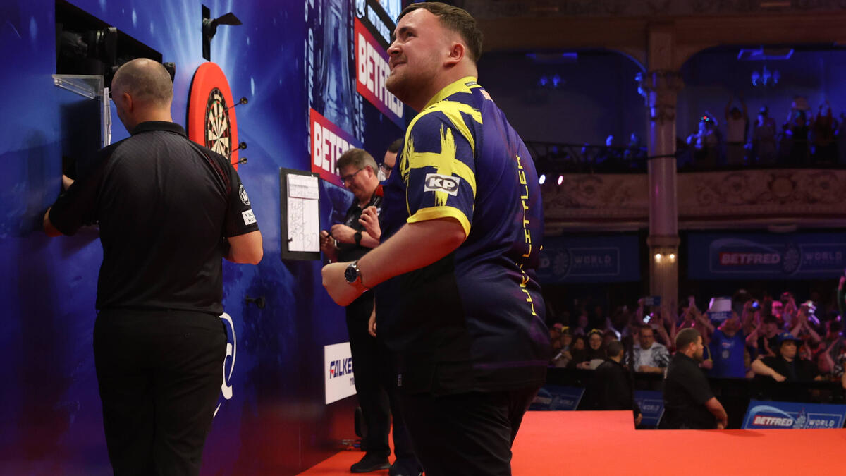 Luke Littler spricht über das Ende seiner Darts-Laufbahn