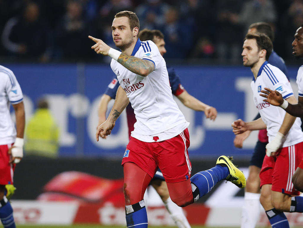 Pierre-Michel Lasogga trägt sich für den Hamburger SV regelmäßig in die Torschützenliste ein Pierre-Michel Lasogga trägt sich für den Hamburger SV regelmäßig in die Torschützenliste ein