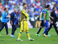 Casillas se despide de la selección sin haber jugado en la EURO-2016. (Foto: Getty)