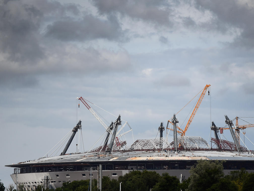 In St. Petersburg entsteht für die WM 2018 ein ganz neues Stadion