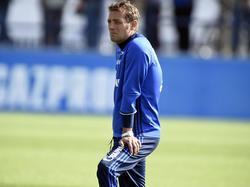 Noch ist es ruhig um Schalke-Coach Weinzierl