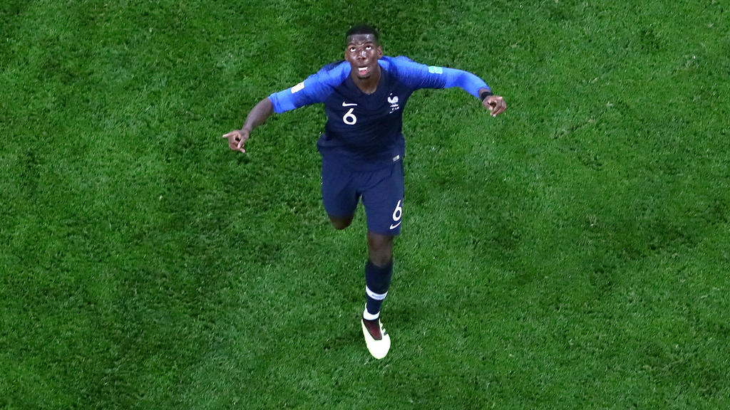 Paul Pogba steht mit Frankreich im WM-Finale