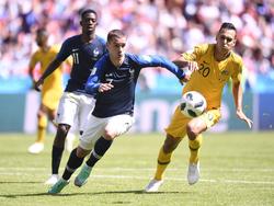 Australia se midió a Francia en el último Mundial de Rusia. (Foto: Imago)