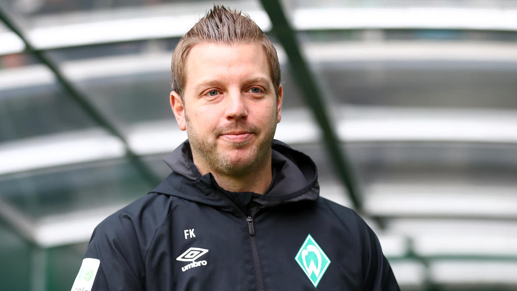 Florian Kohfeldt spielt am Samstag mit Bremen in Dortmund