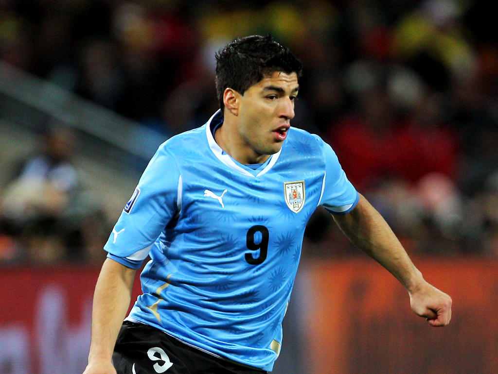 Luis Suarez - einer der Topstars von Uruguay
