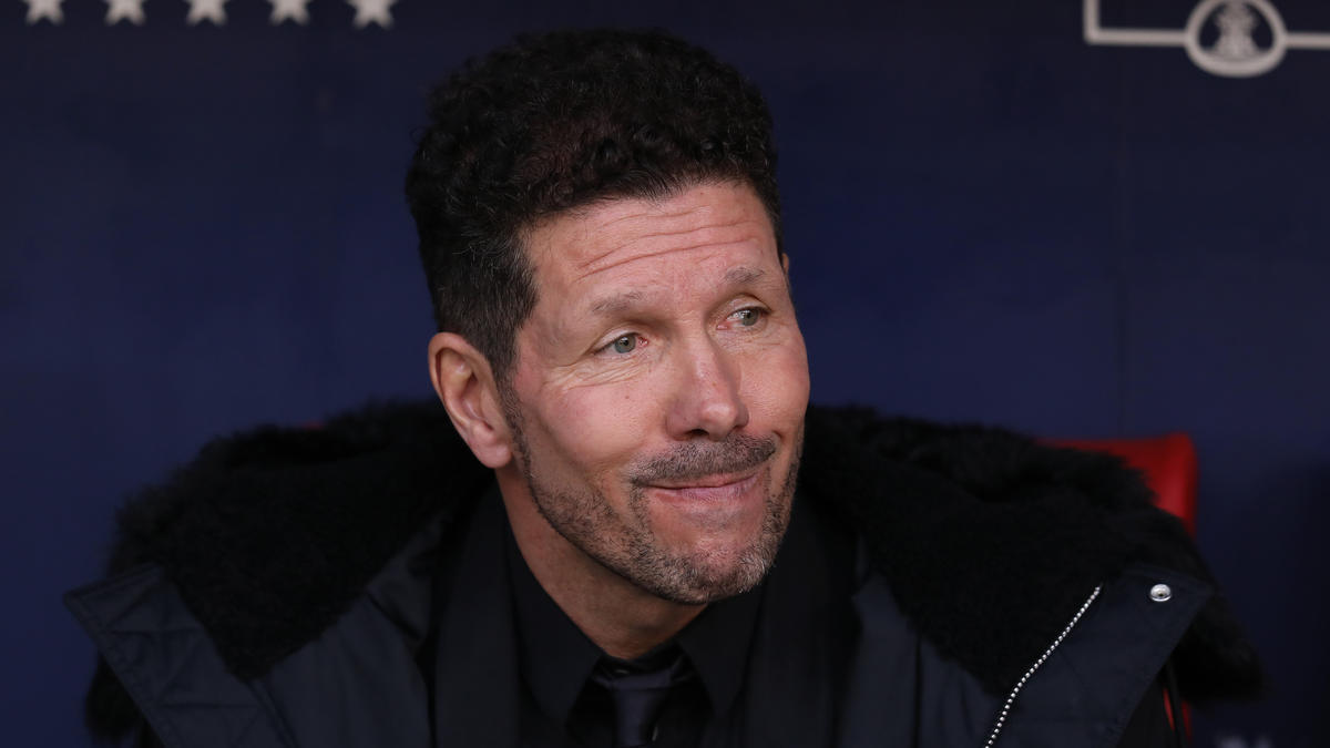 Diego Simeone kommt mit einem blauen Auge davon Diego Simeone kommt mit einem blauen Auge davon