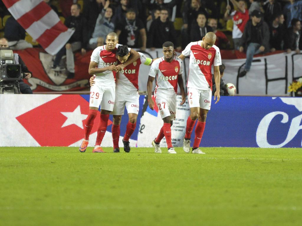 Die Spieler des AS Monaco hatten gleich sechsfach Grund zur Freude