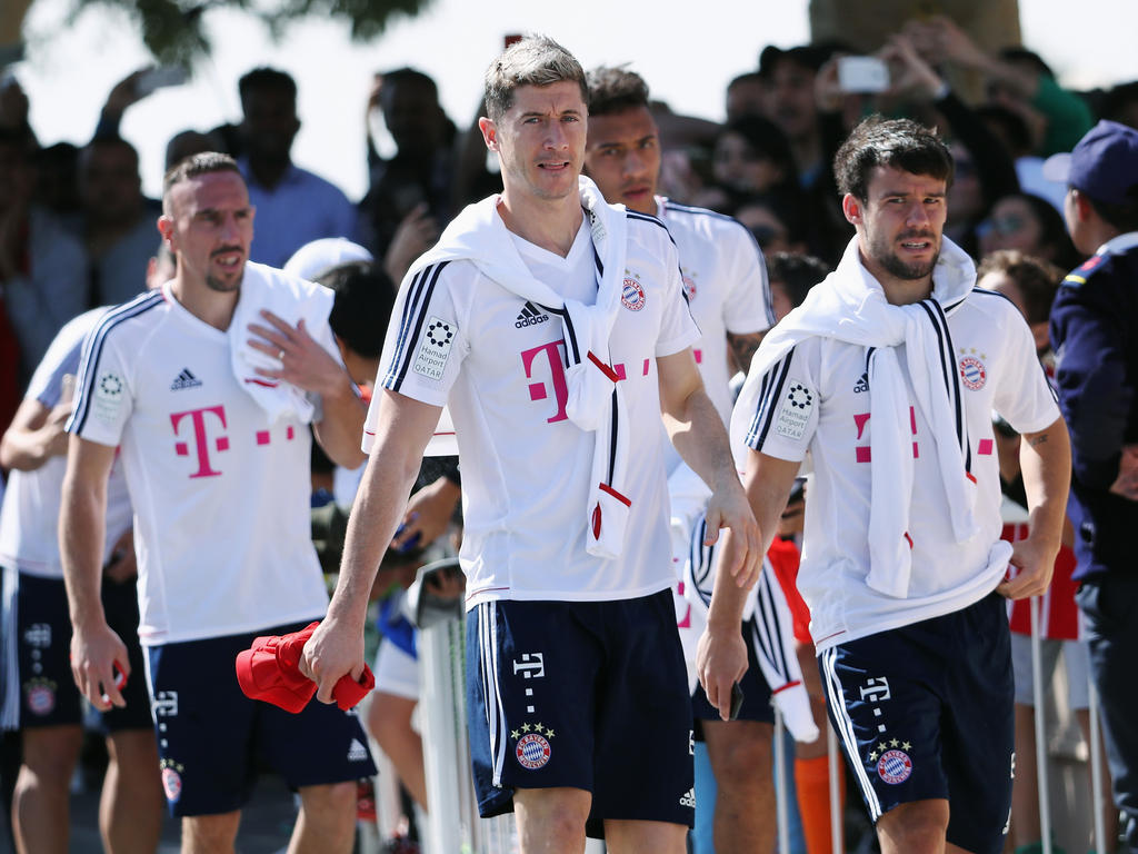 Die Stars des FC Bayern testen gegen die SG Sonnenhof-Großaspach