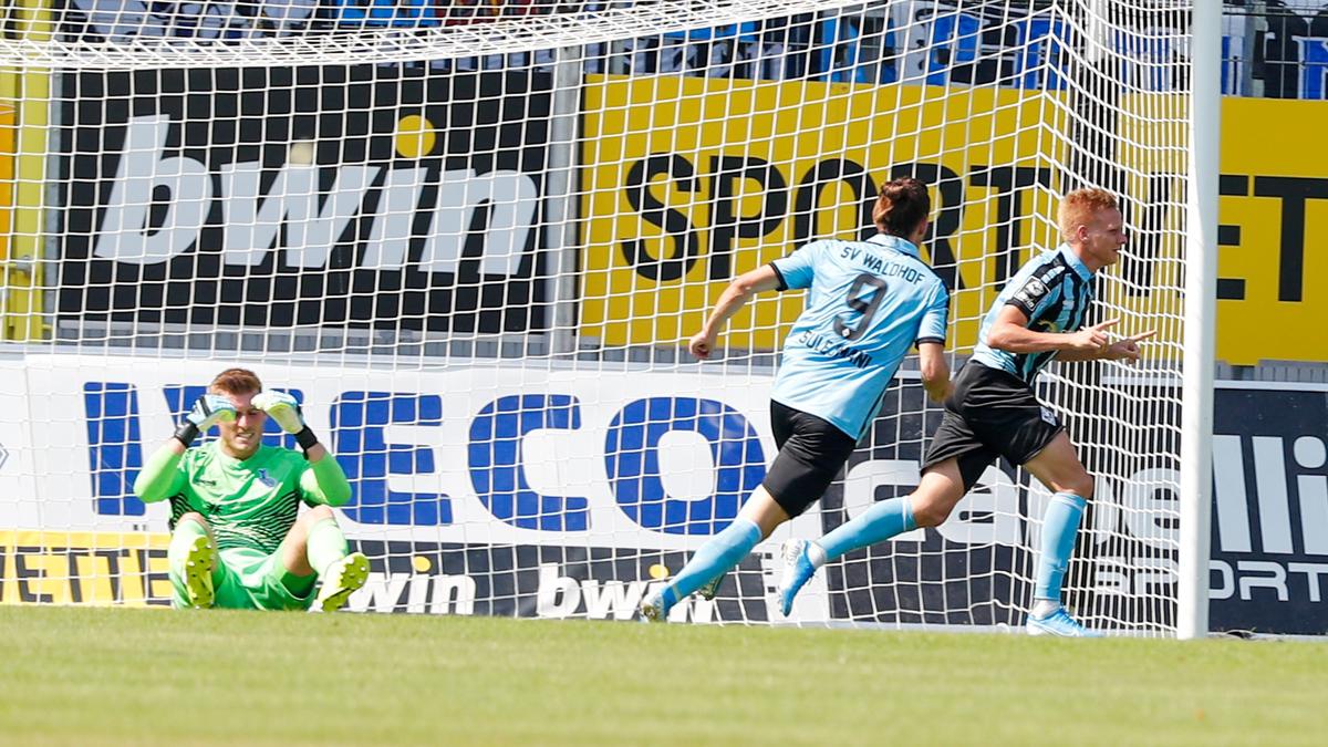 Spektakulärer Heimsieg für Waldhof Mannheim Spektakulärer Heimsieg für Waldhof Mannheim