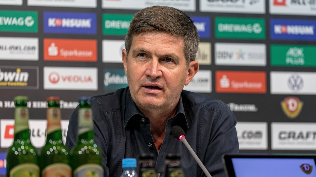 Dynamo-Geschäftsführer Ralf Becker Dynamo-Geschäftsführer Ralf Becker