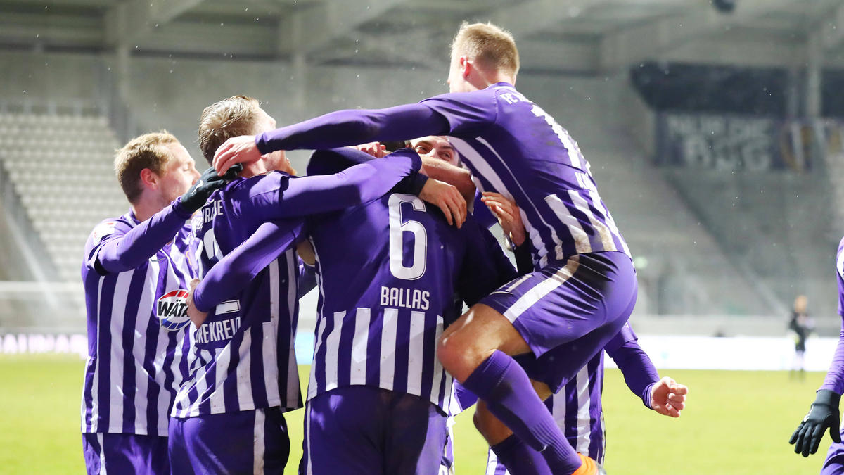 Erzgebirge Aue hat einen Rückstand wett gemacht Erzgebirge Aue hat einen Rückstand wett gemacht