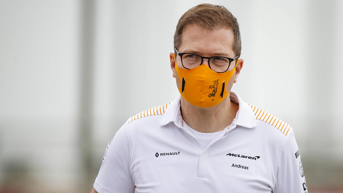 McLaren-Teamchef Andreas Seidl übt sich in Zurückhaltung McLaren-Teamchef Andreas Seidl übt sich in Zurückhaltung