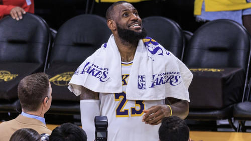 LeBron James spielt seit 2018 für die LA Lakers