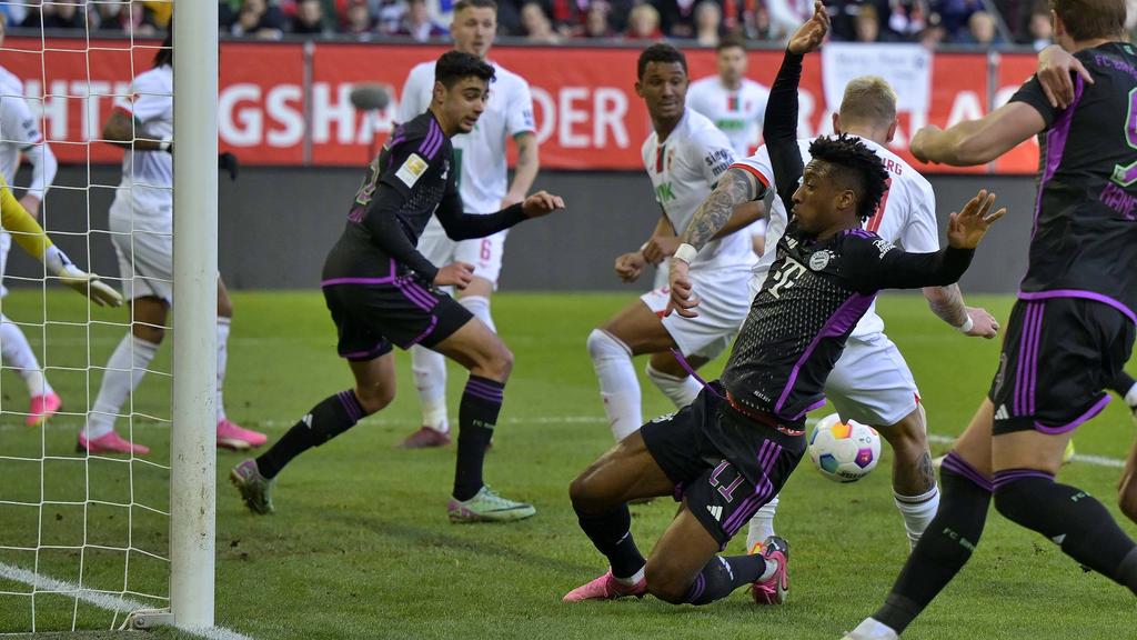 Der FC Bayern gewann in Augsburg, verlor dabei aber Kingsley Coman