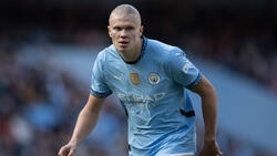 Erling Haaland ist bis 2027 an Manchester City gebunden