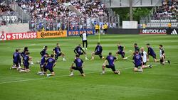 Bereits in Jena trainierte das DFB-Team öffentlich