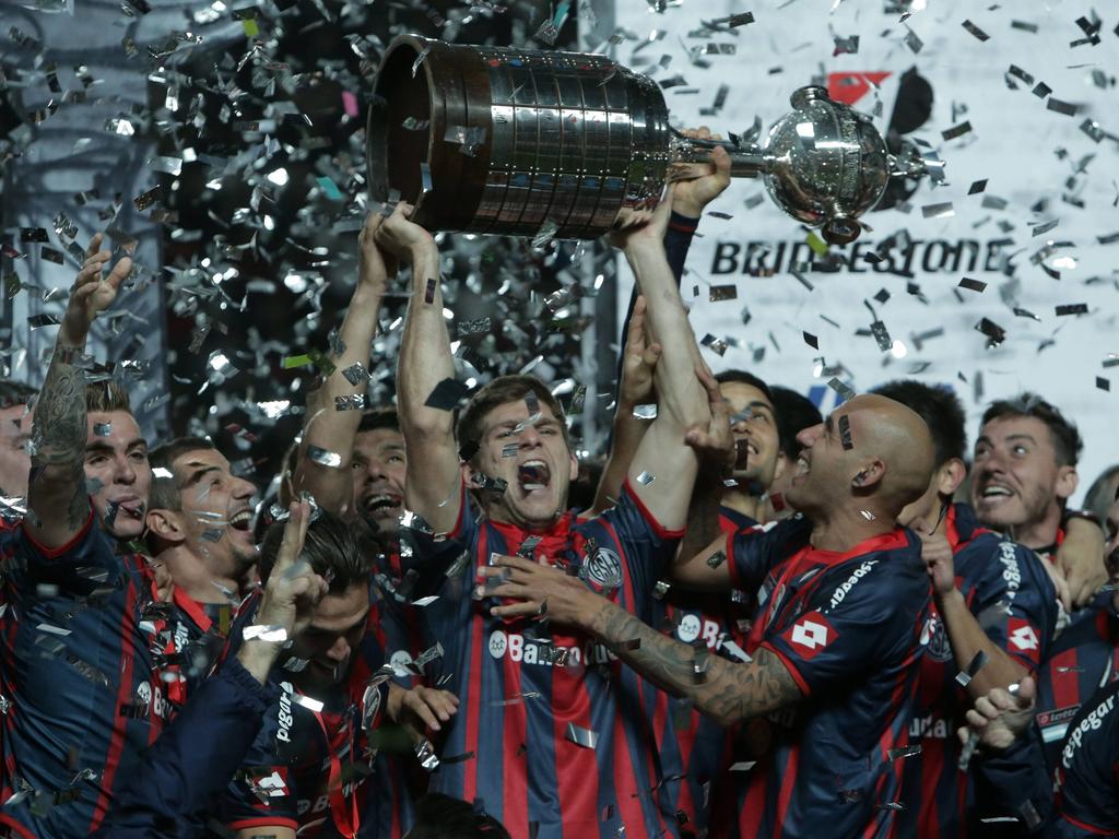 Copa Libertadores » News » San Lorenzo lift Libertadores Cup