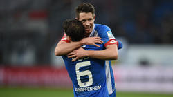 Sebastian Rudy (vorne) und Mark Uth spielten eine Saison lang bei der TSG Hoffenheim zusammen