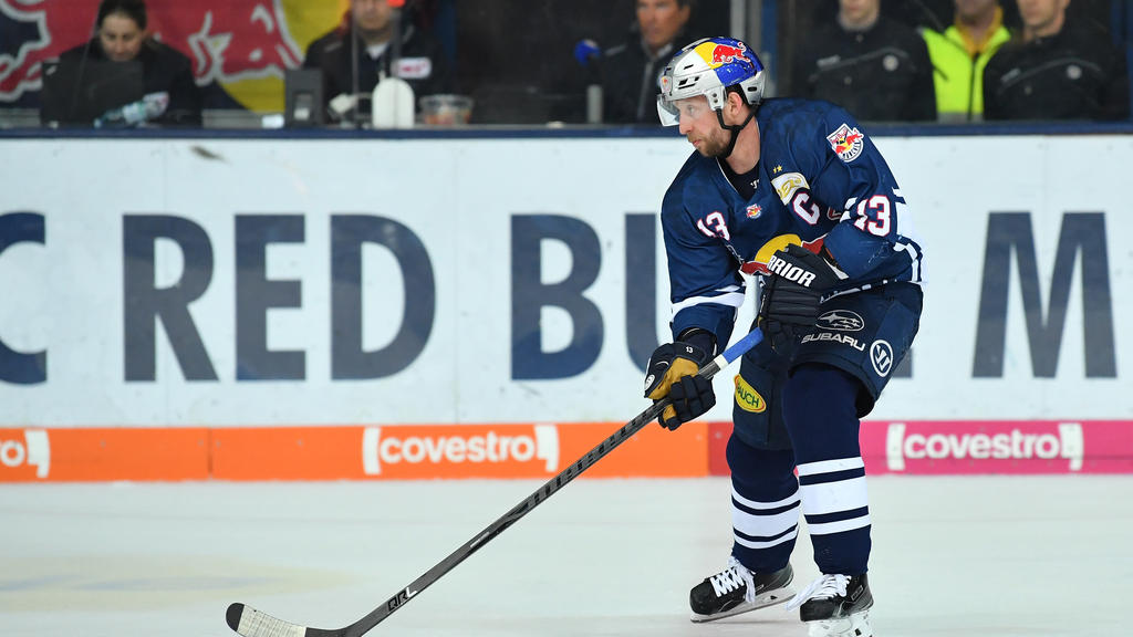 Würde gern als Rekordtorschütze der DEL in Eishockey-Rente gehen: Michael Wolf von EHC Red Bull München Würde gern als Rekordtorschütze der DEL in Eishockey-Rente gehen: Michael Wolf von EHC Red Bull München