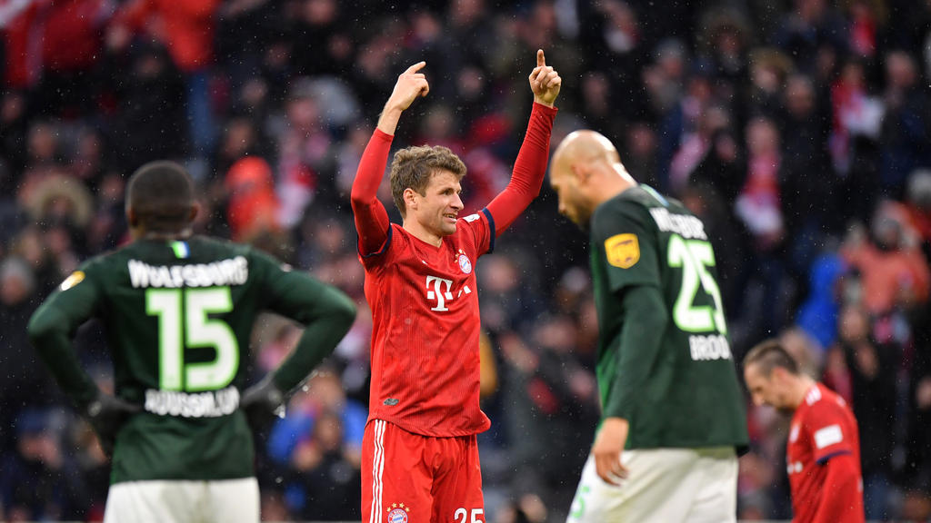 Thomas Müller stürmt mit dem FC Bayern an die Tabellenspitze