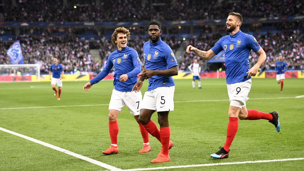 Umtiti abrió el marcador para los franceses. (Foto: Getty)