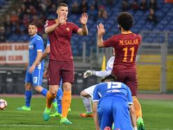 Edin Džeko erzielte zwei Tore für die Roma