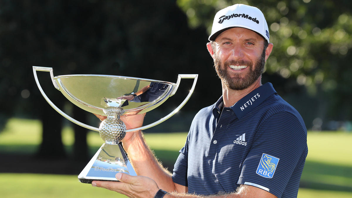 Dustin Johnson räumte die FedEx-Cup-Trophy ab Dustin Johnson räumte die FedEx-Cup-Trophy ab
