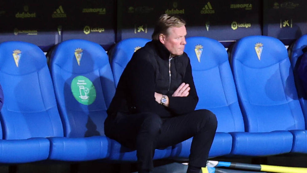 Ronald Koeman kommt mit dem FC Barcelona noch nicht in Fahrt Ronald Koeman kommt mit dem FC Barcelona noch nicht in Fahrt