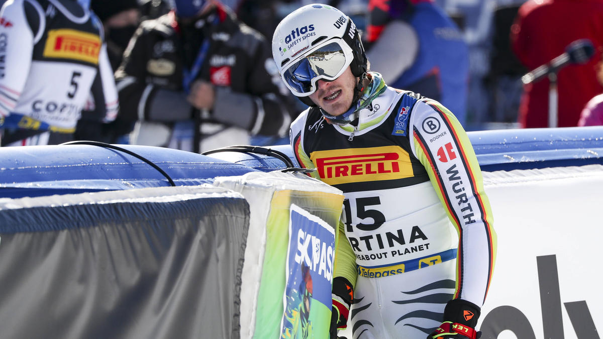 Linus Straßer konnte beim WM-Slalom nicht überzeugen Linus Straßer konnte beim WM-Slalom nicht überzeugen