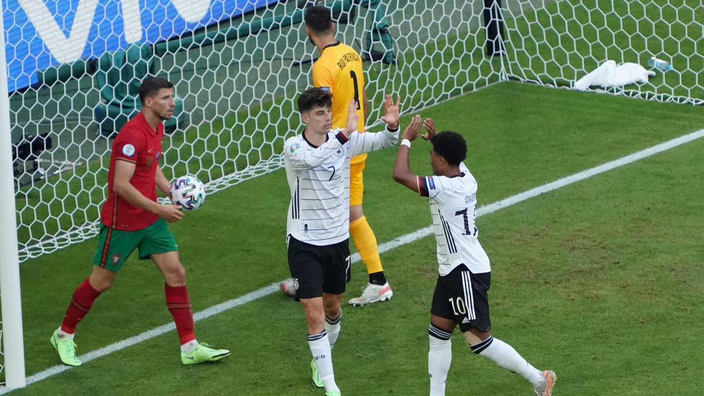 Deutschland jubelte gleich viermal gegen Portugal