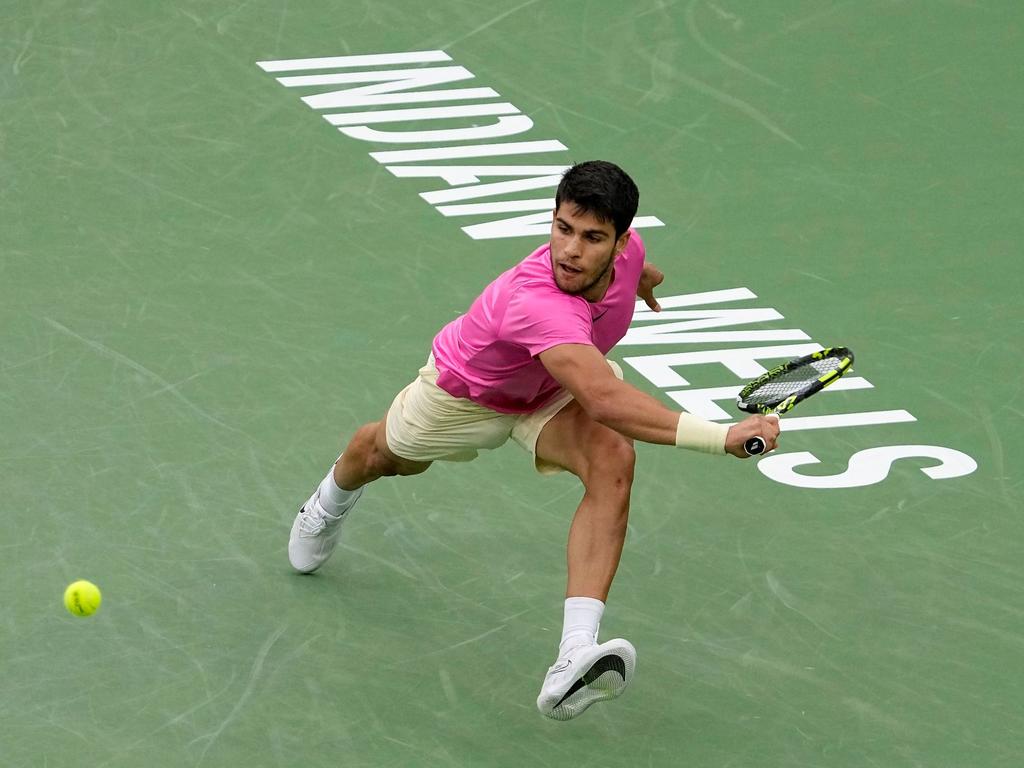 Carlos Alcaraz trifft im Finale von Indian Wells auf Daniil Medwedew.