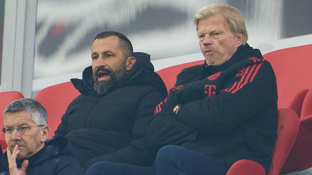 Beim FC Bayern Geschichte: Hasan Salihamidzic und Oliver Kahn