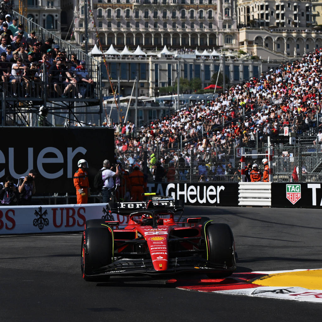 Platz 2: Carlos Sainz (Ferrari) - 1.12.734