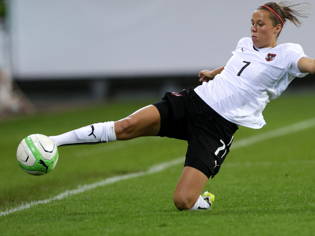 Nicole Billa steuerte den zweiten Treffer bei Nicole Billa steuerte den zweiten Treffer bei