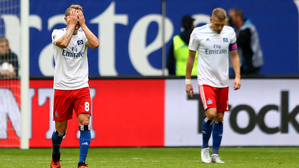 Der Hamburger SV erlebt gegen Jahn Regensburg ein Debakel