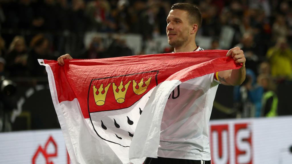 Lukas Podolski ist in Köln verliebt