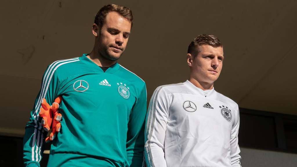 DFB-Formcheck: Manuel Neuer und Toni Kroos kriseln - Neulinge lauern DFB-Formcheck: Manuel Neuer und Toni Kroos kriseln - Neulinge lauern