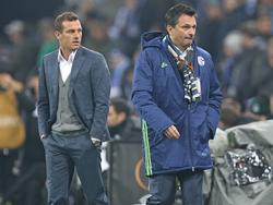 Markus Weinzierl (l.) und Christian Heidel können nach wie vor sehr gut miteinander