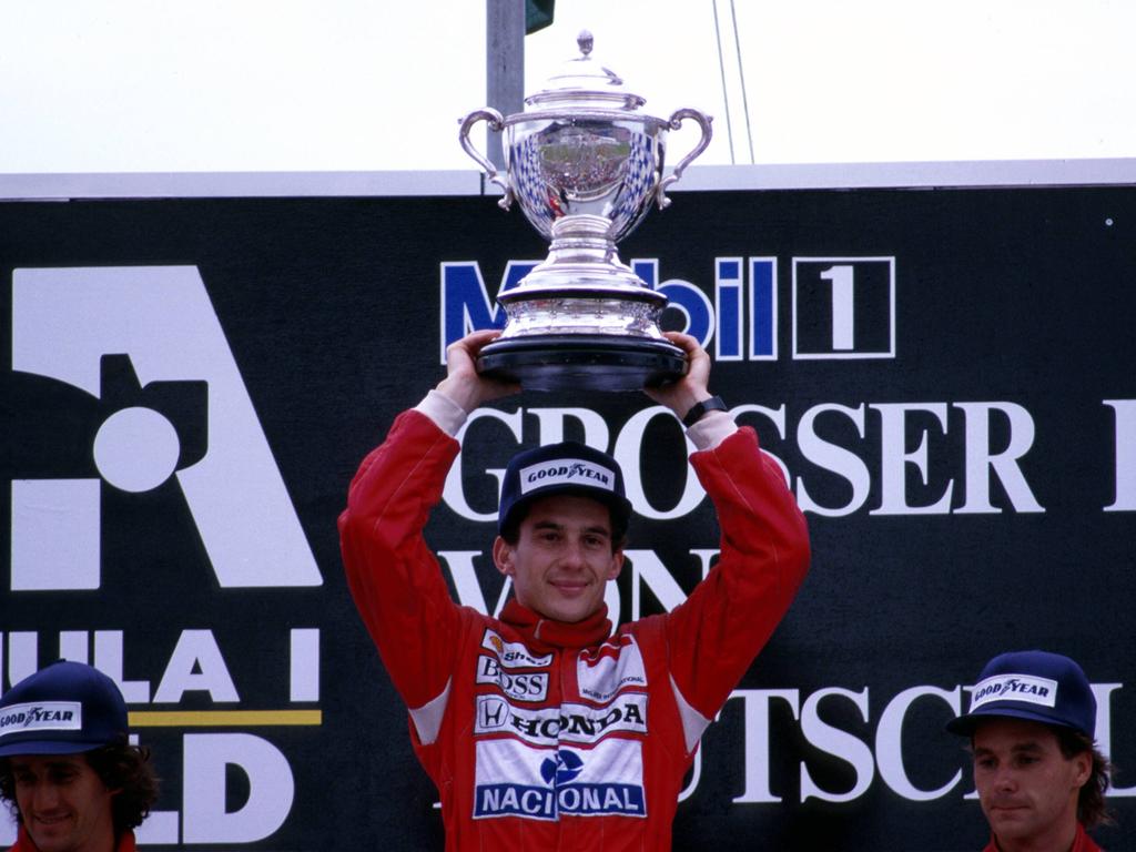 7. Platz: Ayrton Senna - 80 Podestplätze
