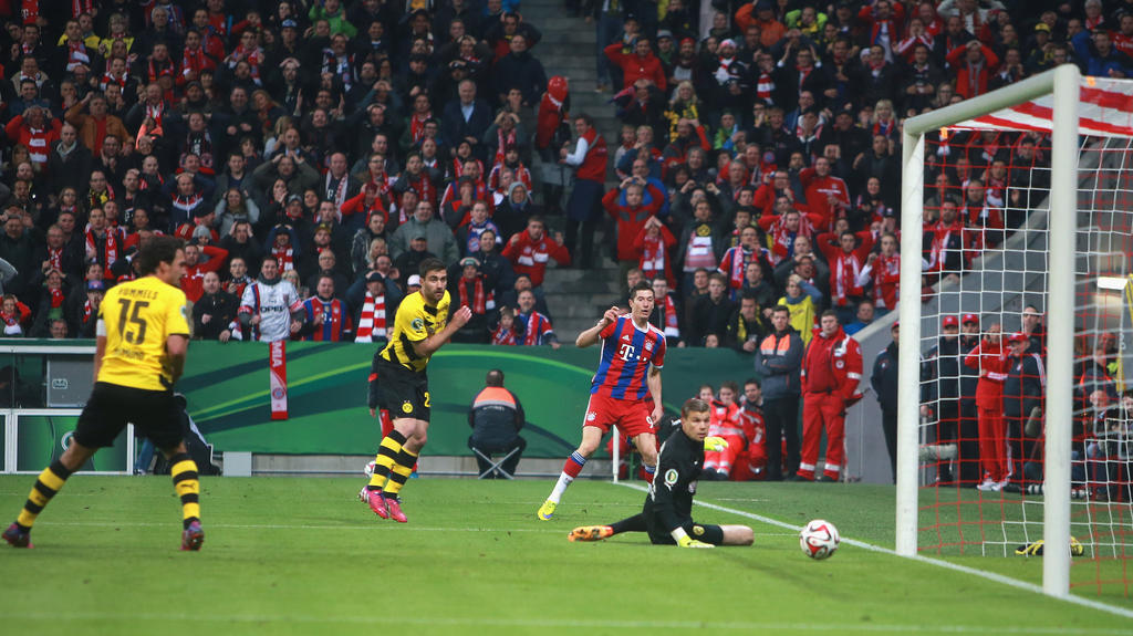 28. April 2015: FC Bayern München - Borussia Dortmund 1:1 (0:2 i.E.)