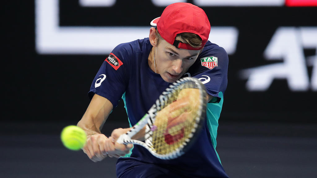 Alex de Minaur steht im Finale der Next Gen ATP Finals Alex de Minaur steht im Finale der Next Gen ATP Finals