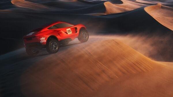 Bisher wurden nur Computergrafiken des neuen Dakar-Autos veröffentlicht Bisher wurden nur Computergrafiken des neuen Dakar-Autos veröffentlicht