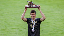 Robert Lewandowski vom FC Bayern ist der VDV-Spieler der Saison