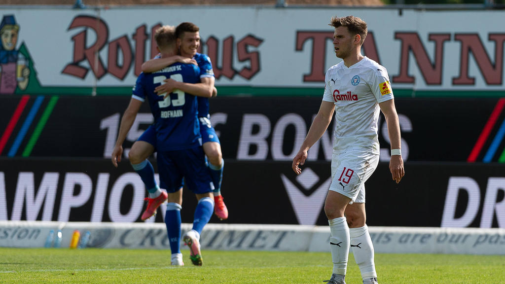 Holstein Kiel konnte den Bundesliga-Aufstieg noch nicht perfekt machen