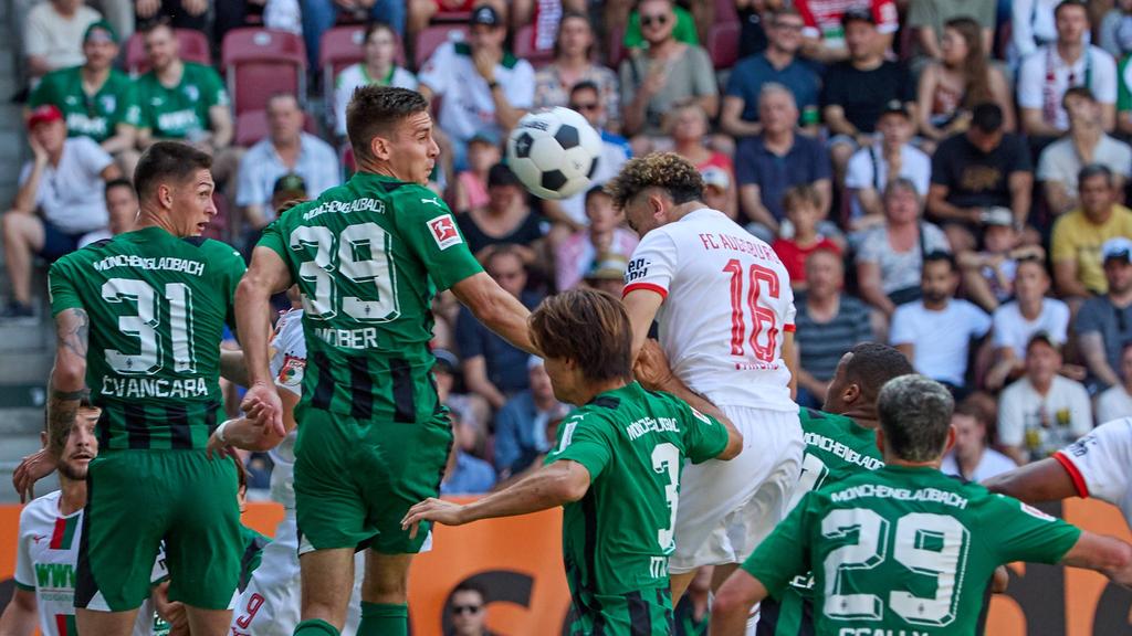 Wildes Spiel zwischen Gladbach und dem FC Augsburg