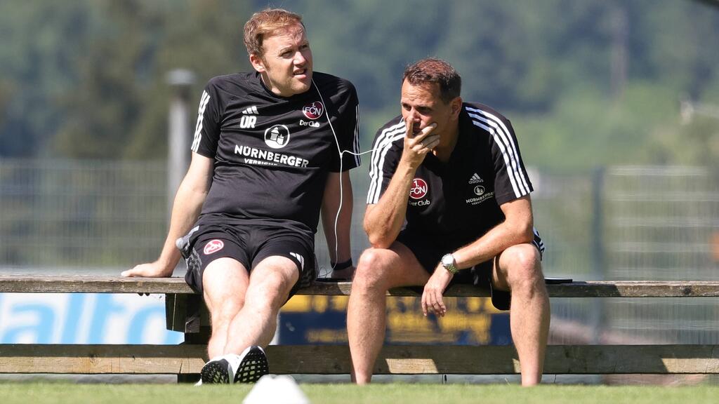 Olaf Rebbe (l.) musste im Februar beim 1. FC Nürnberg gehen Olaf Rebbe (l.) musste im Februar beim 1. FC Nürnberg gehen