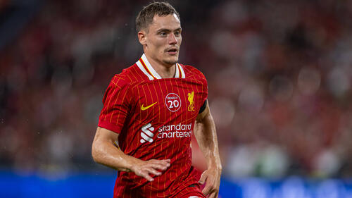Florian Wirtz im Trikot des FC Liverpool