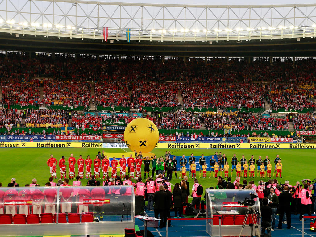 Der ÖFB hofft gegen Schweden auf ein ausverkauftes Ernst-Happel-Stadion