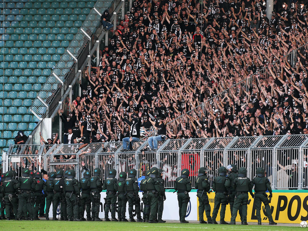 Fans der Eintracht sorgten in Magdeburg für Ärger